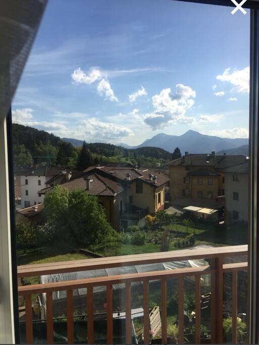 vista dal poggiolo