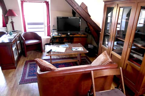 Propriété Airbnb réussie: Heritage studio on the left bank of the port of Vannes à Vannes