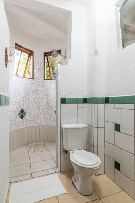 Banheiro privado fora do quarto