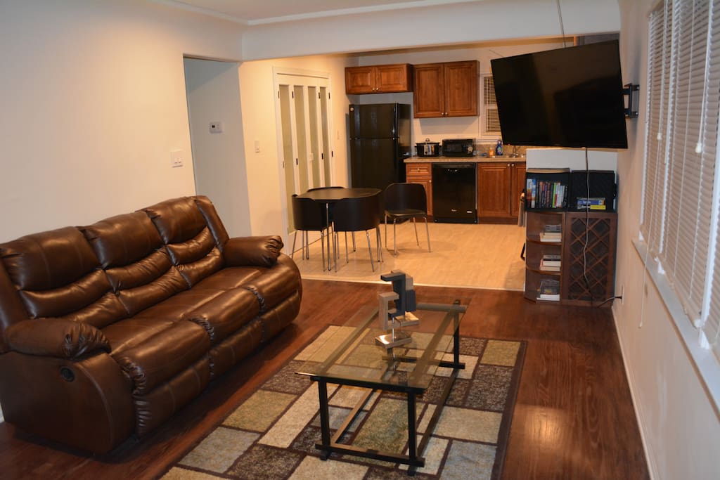 Living and Kitchen from Entrance.