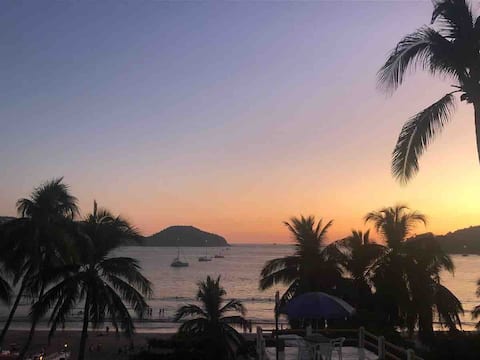 Top performing Airbnb: Amado Mar Suite 3. Your home on the beach. in Zihuatanejo