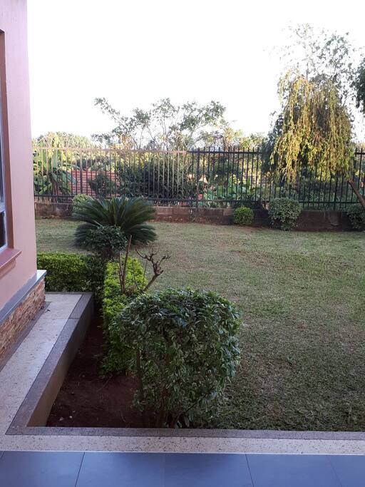 Well-trimmed private compound overlooking the Largest Lake in Africa, Lake Victoria
