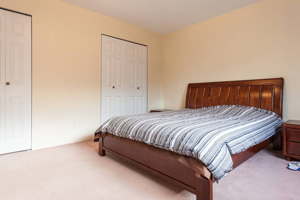 Mega size bedroom (it has two beds)