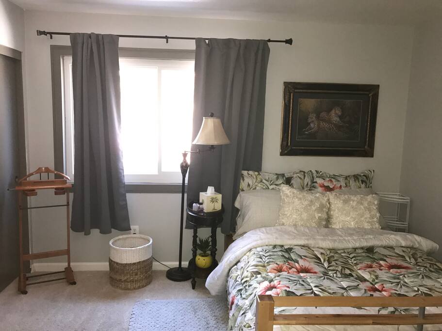 Organized bedroom