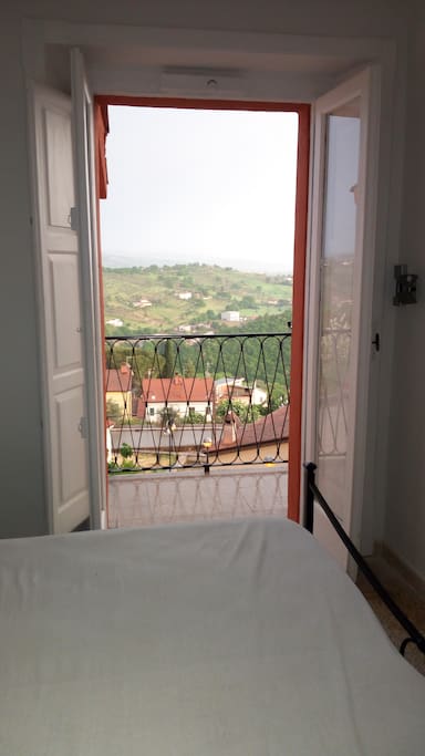 balcone con vista vallata