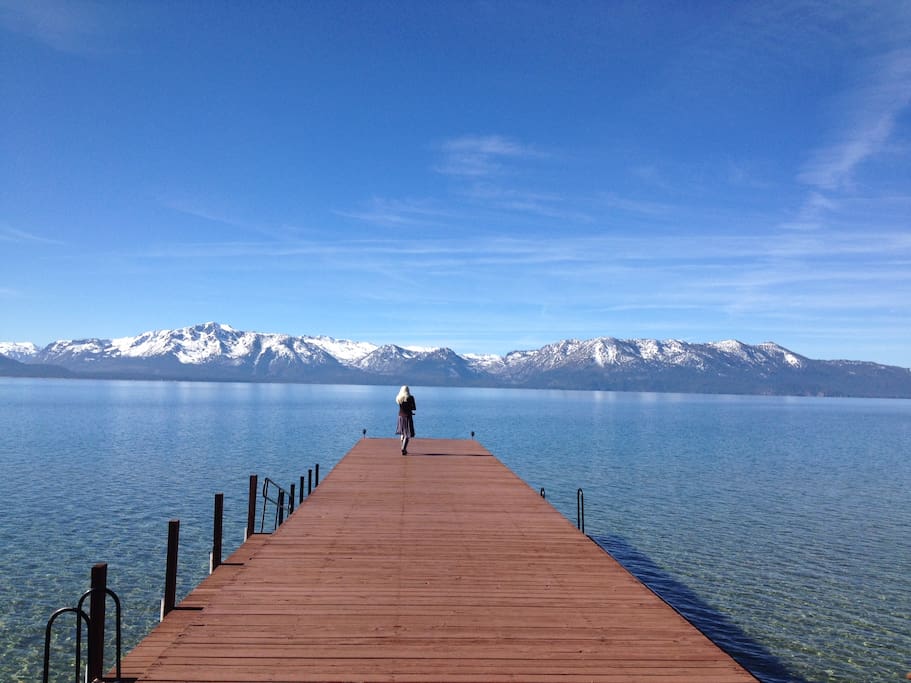 The pier for our private community beach.