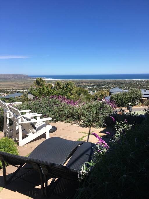 View from private garden.