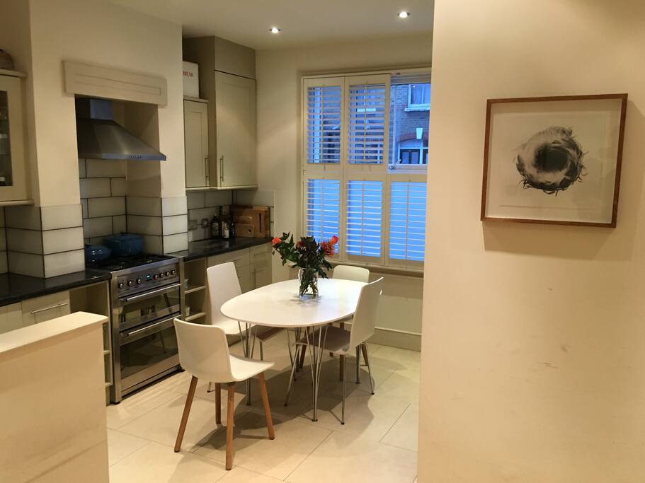 Clean Fresh Kitchen with modern appliances