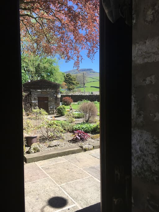 View from bedroom window