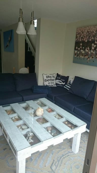 Lovley couch to relax.