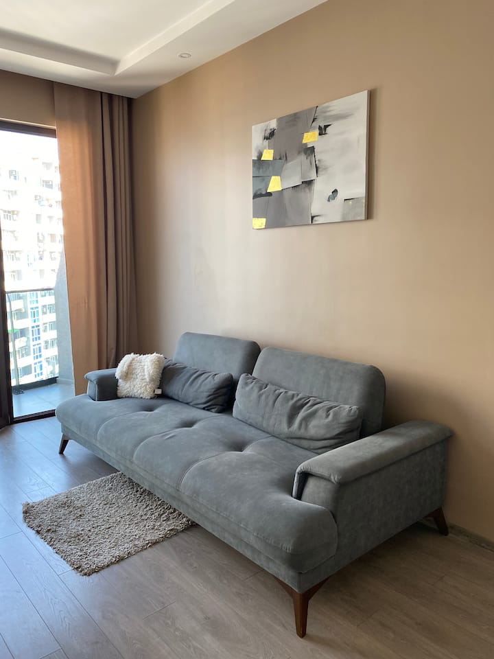 2-room Stylish Apartment Next 3 Min Sea/57 Mbit - Batumi
