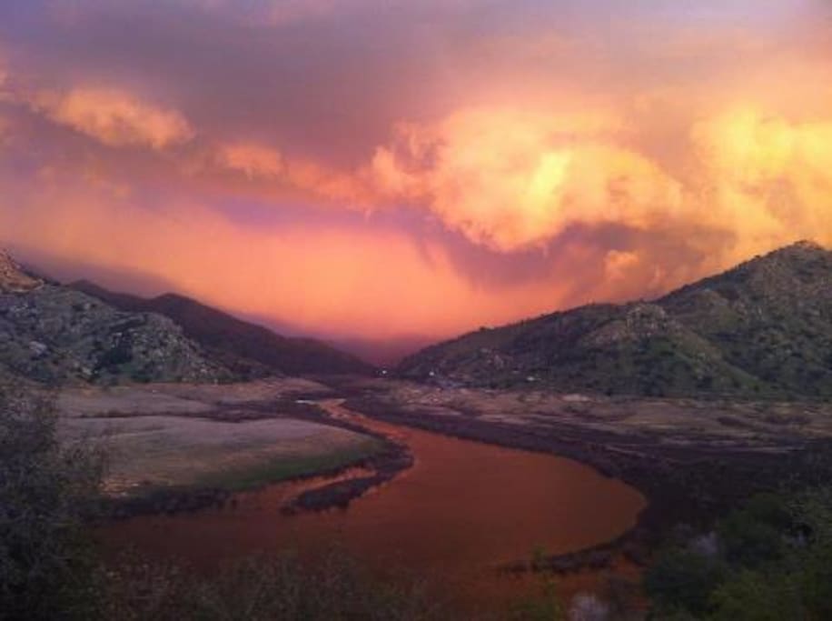 As you come in to Three Rivers. Photo by local resident. Jana Britain.