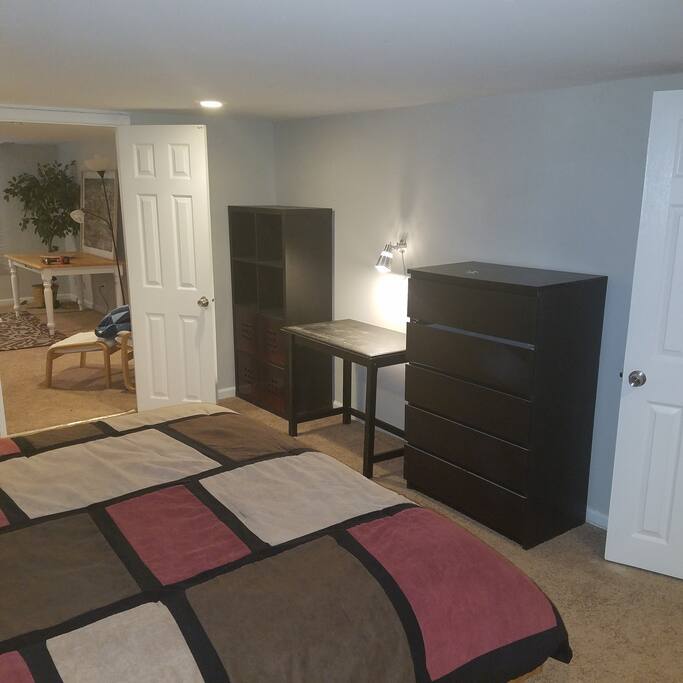 Desk and drawers