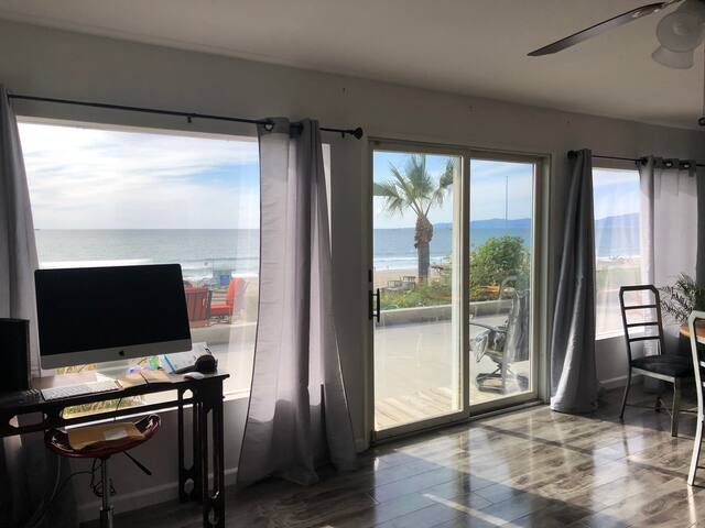 Surf and Sand on the Pacific Ocean