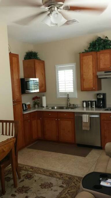 SS Convection Oven, dishwasher, garbage disposal,