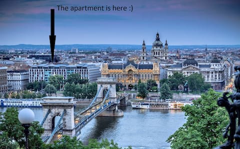 N14 60m2 Budapest City Center 2 Bedroom, + LivingR