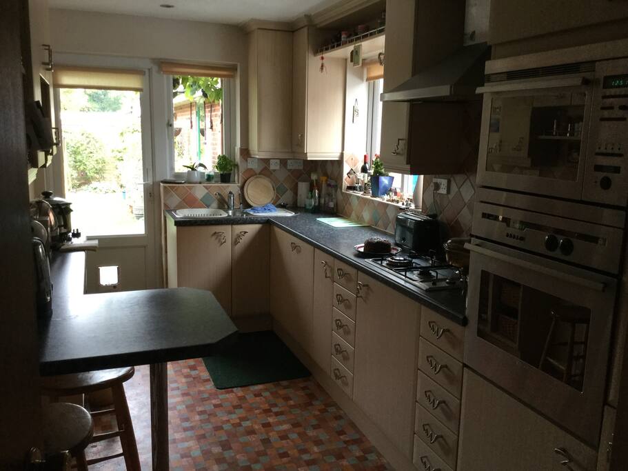 Kitchen with amenities