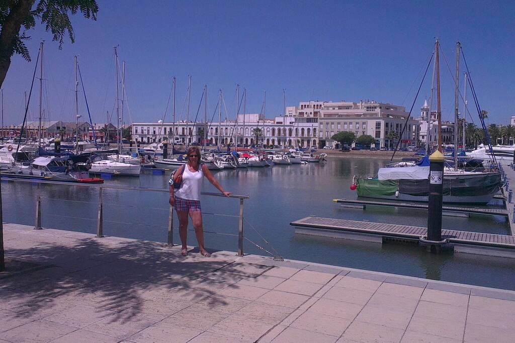 Ayemonte marina, 10 mins drive away