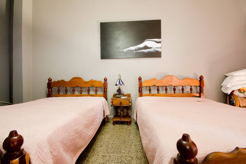 Habitación #1 Camas Vista 1