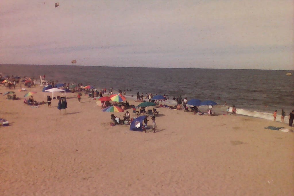 Ocean City, MD, Beach at inlet