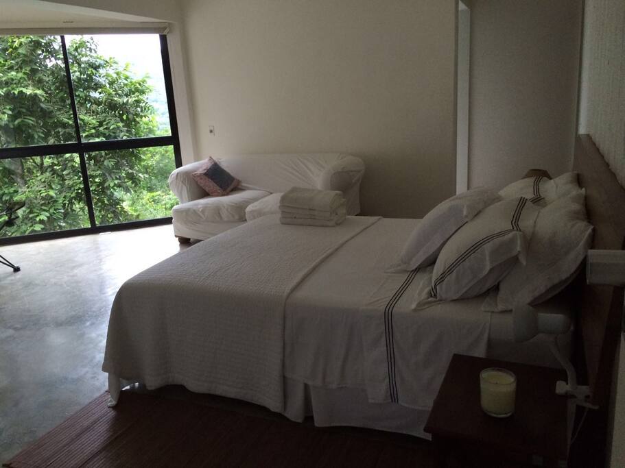 Suite Master com vista para a vida.