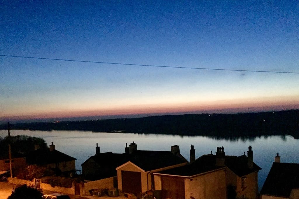 stunning views from the apartment