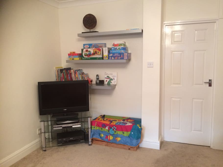 Large tv with Sky +