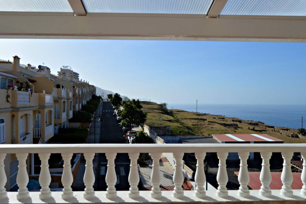 from the terrace