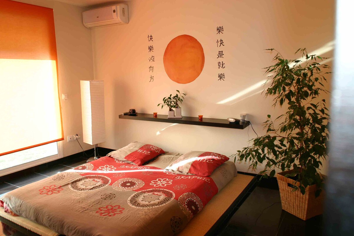 јапонска спална соба - главен апартман