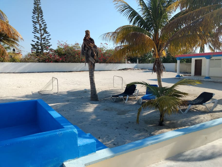 Área de piscina