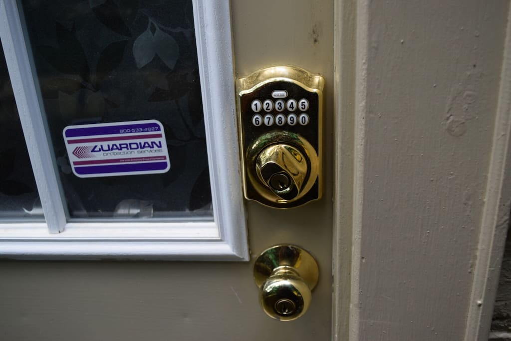 Convenient keyless entry.