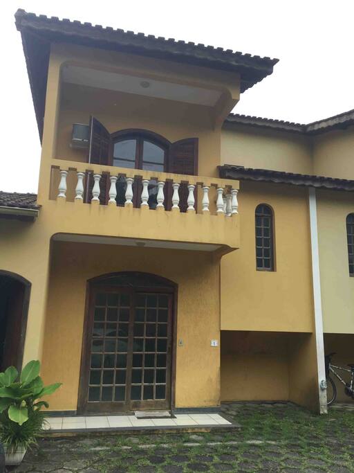Vista frontal da Casa.