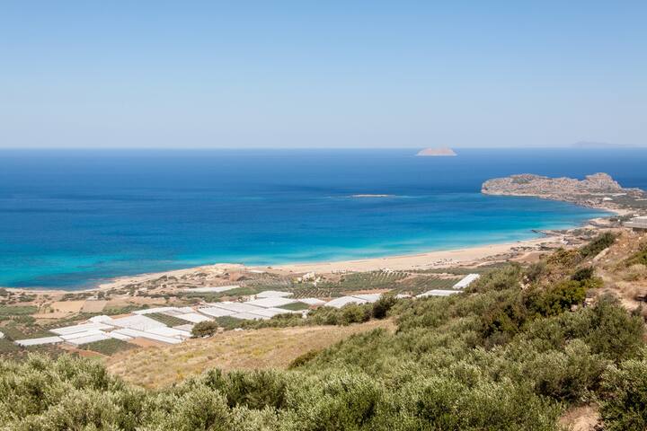 Cretan villa unique view of the sea gallery image 5