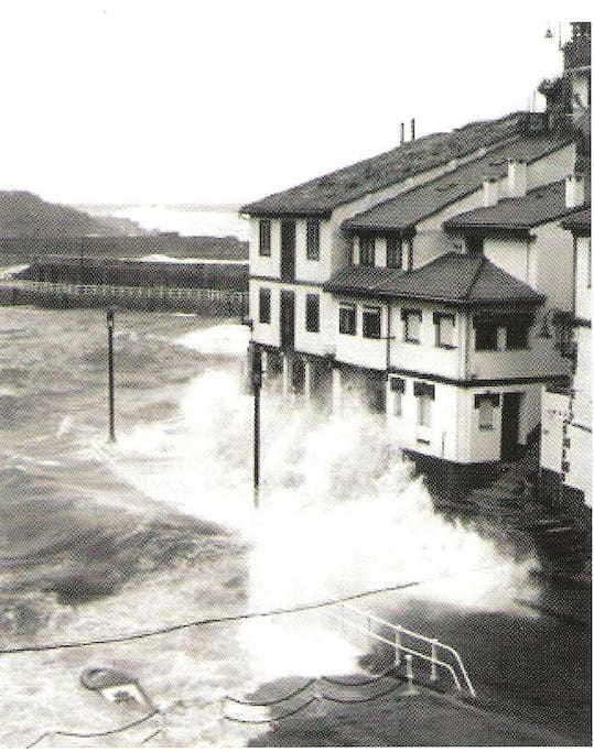 temporal en Cudillero