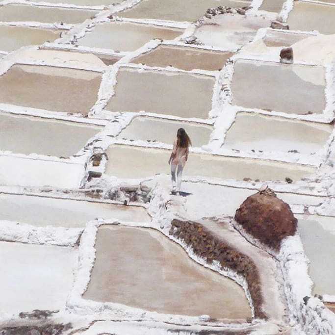 Maras Salt mines are very close to the glamping site.