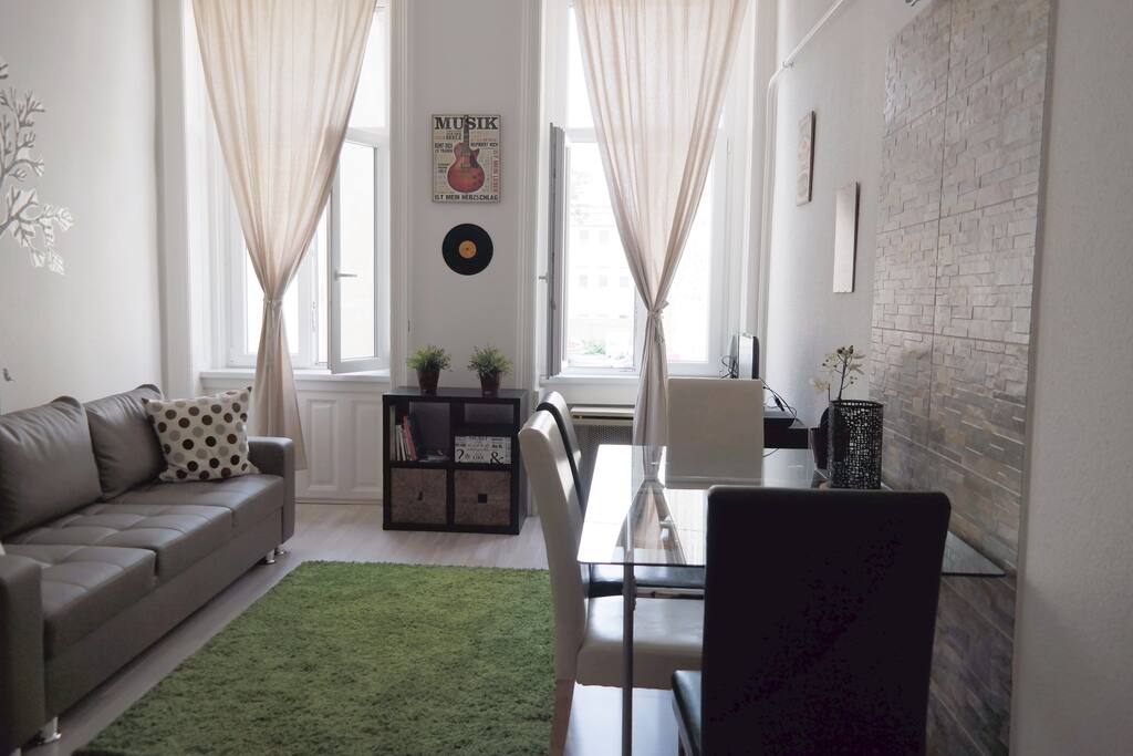 Living room - sofa easily can be converted to double bed