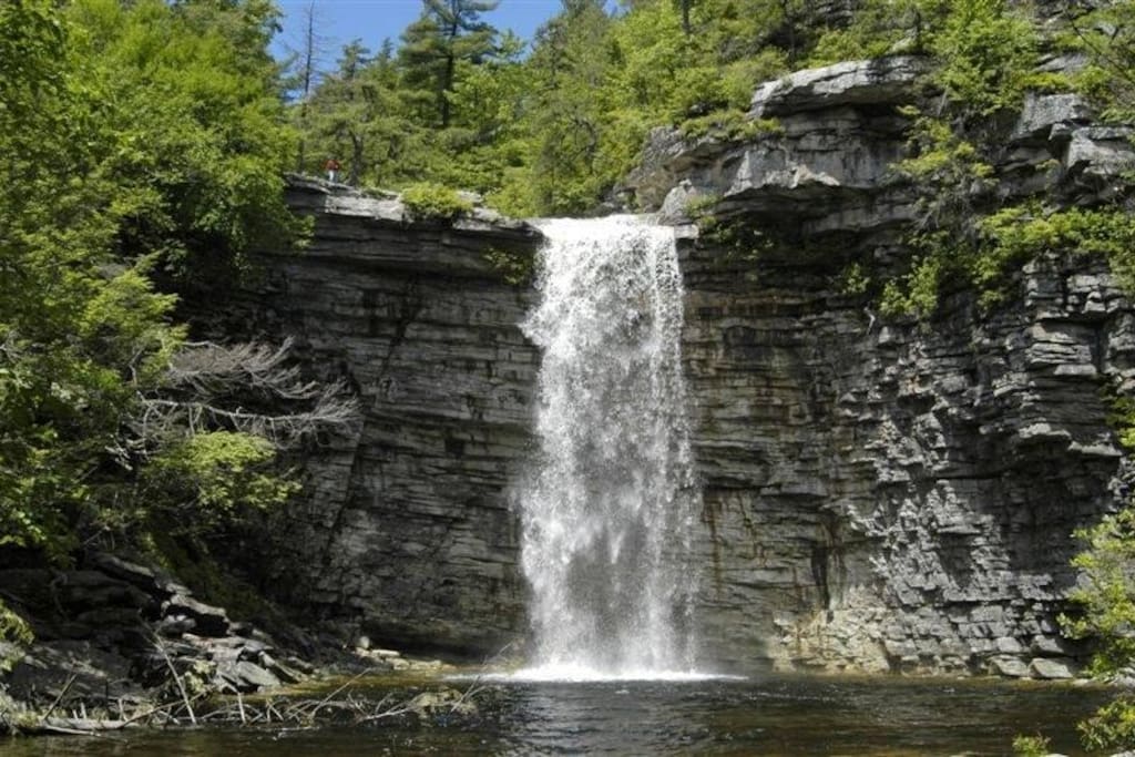 Awosting Falls in nearby Minnewaska State Park