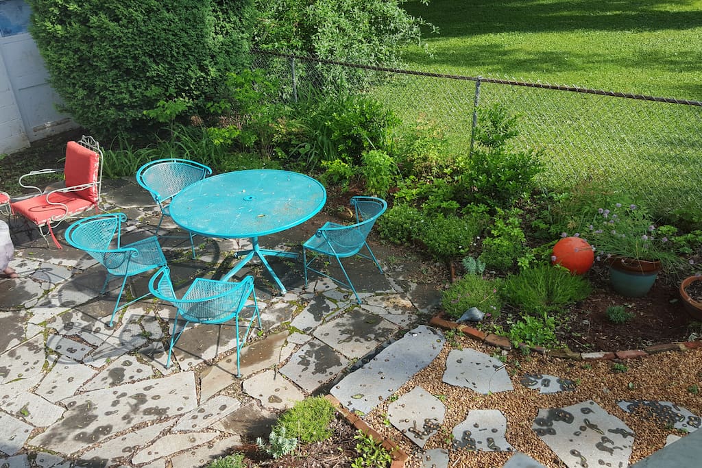 Back patio