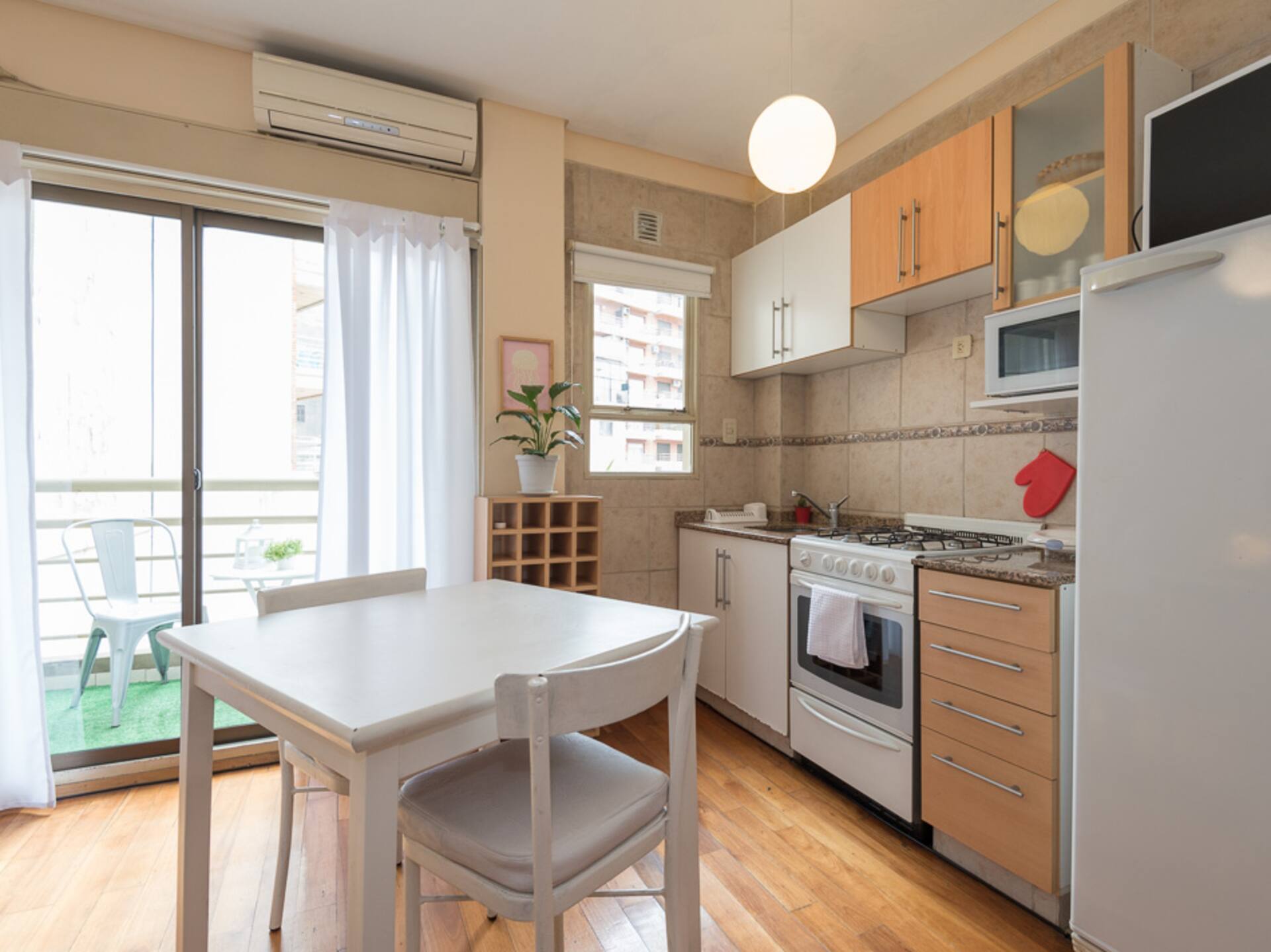 Furnished 1BR with balcony