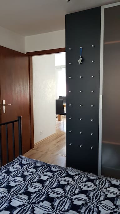 Blick vom Schlafzimmer