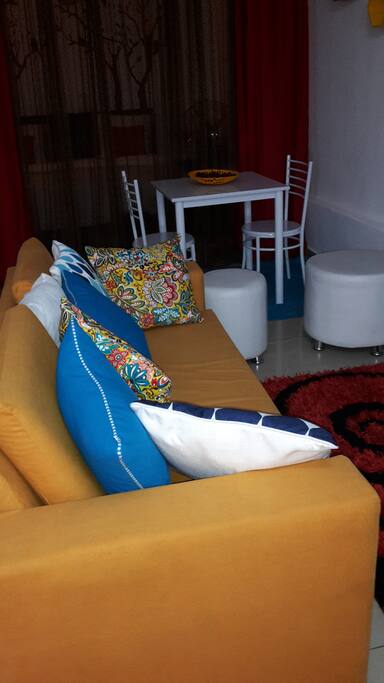 espace salon dans le studio