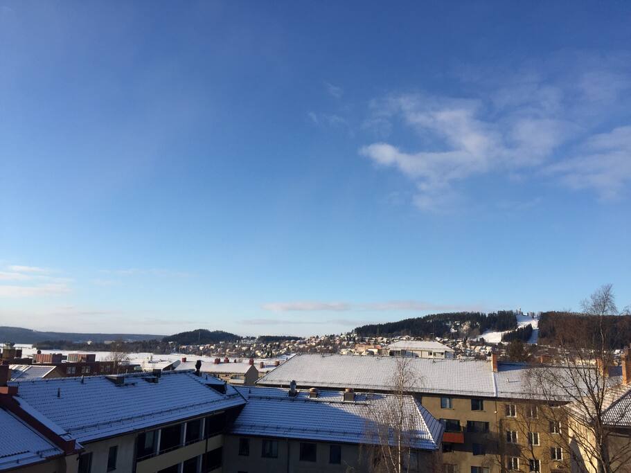 View from the balcony