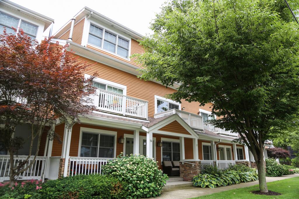 Front of Condos