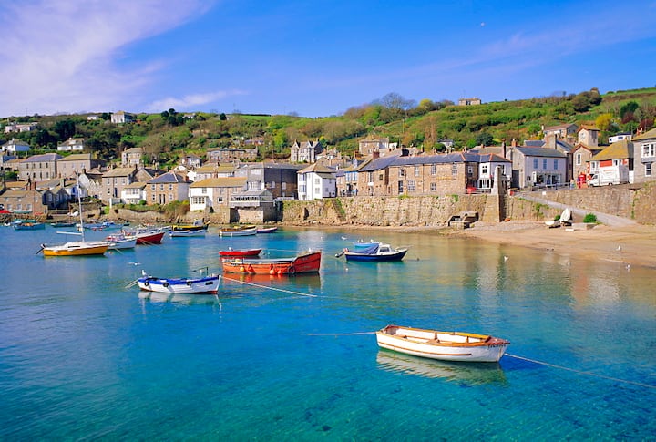 Nr Mousehole Pz Cornwall Uk Christmas December 23 - Penzance
