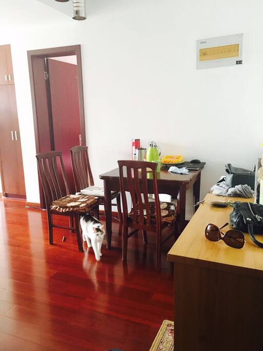 客厅的餐桌