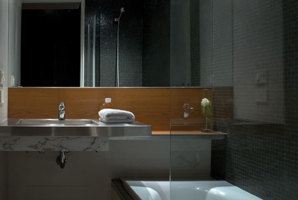 Marble bathrooms
