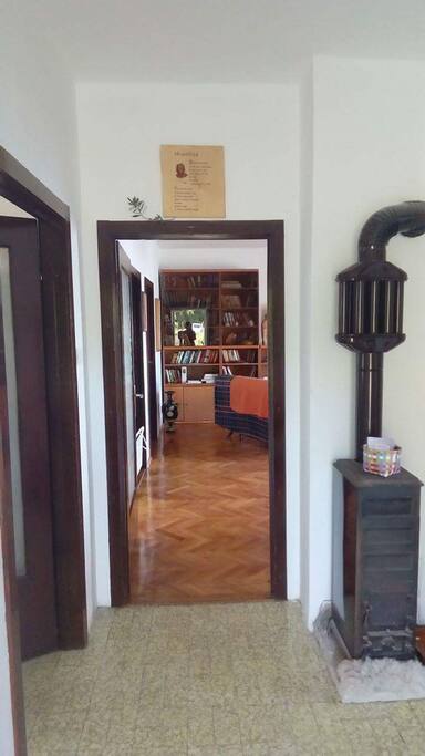 Light and bright entrance in to the house