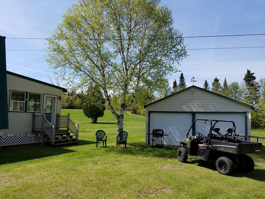 Garage fits 6 Sleds or ATVs