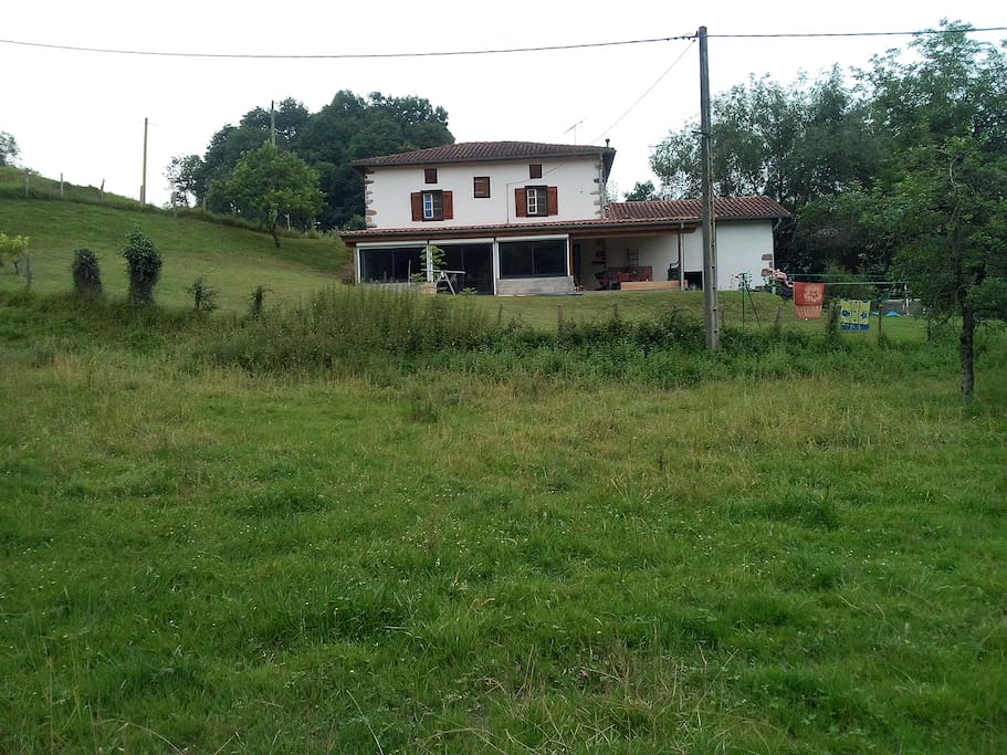 Maison côté jardin