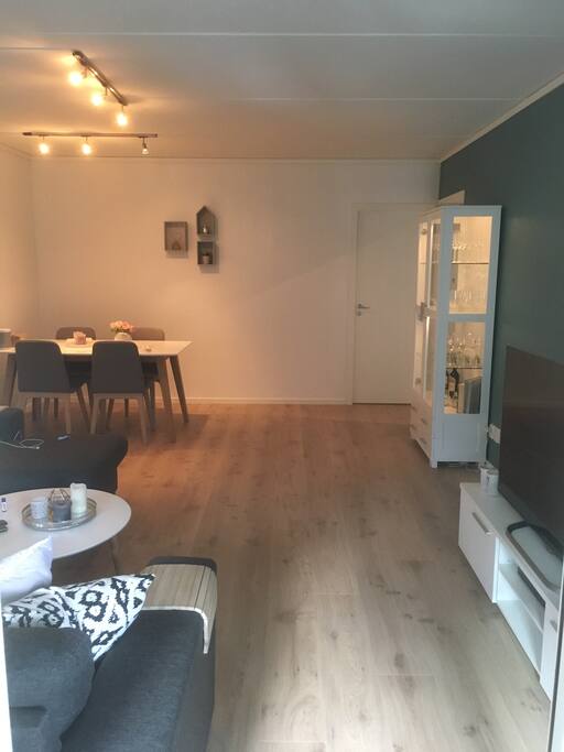 stue og spisestue, ny oppusset